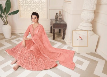 Kaara Kajri vol 4 Gotta Mirror Work Suits wholesaler