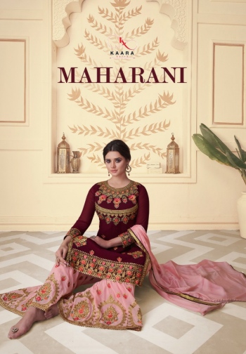 Kaara Maharani Georgette Sharara Salwar kameez wholesaler