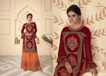 Kaara Maharani Georgette Sharara Salwar kameez wholesaler