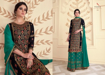 Kaara Maharani Georgette Sharara Salwar kameez wholesaler