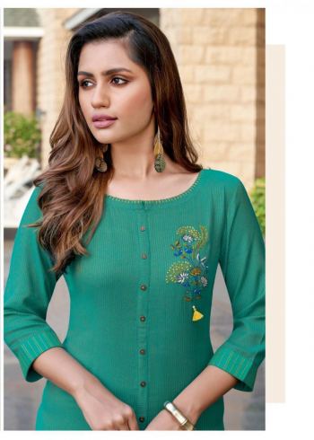 Kadlee Zoya Rayon Kurtis wholesaler