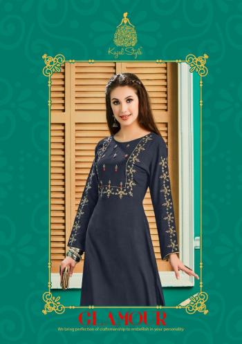 Kajal Style Fashion Galaxy vol 1 Kurtis with palazzo Wholesale price