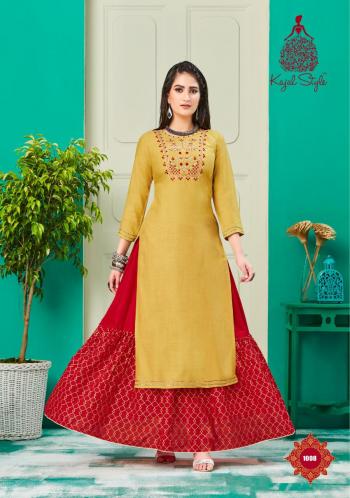 Kajal Style Fashion Galaxy vol 1 Kurtis with palazzo Wholesale price