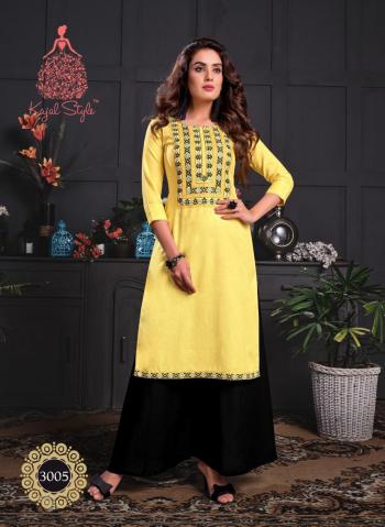 Kajal Style Fashion Galaxy vol 3 kurtis with Palazzo wholesaler