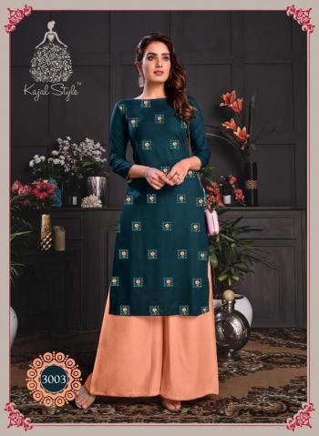 Kajal Style Fashion Galaxy vol 3 kurtis with Palazzo wholesaler