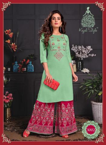 Kajal Style Fashion Galaxy vol 3 kurtis with Palazzo wholesaler