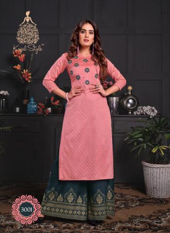 Kajal Style Fashion Galaxy vol 3 kurtis with Palazzo wholesaler