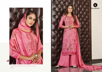 Kalarang Charming vol 3 Muslin print with Embroidered Suits wholesaler