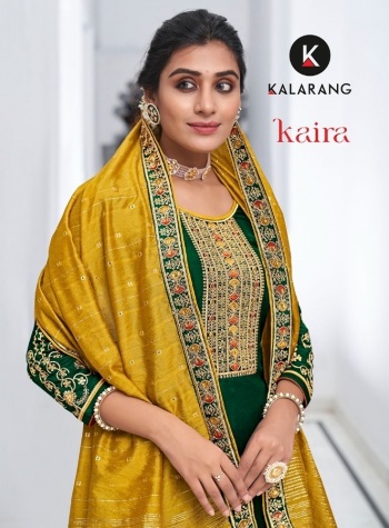 Kalarang Kaira Parampara Silk salwar Kameez wholesaler.