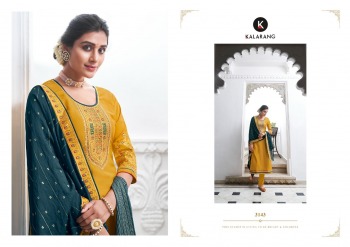 Kalarang Kaira Parampara Silk salwar Kameez wholesaler.