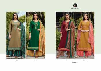 Kalarang Renee Jam satin Salwar KAmeez wholesaler