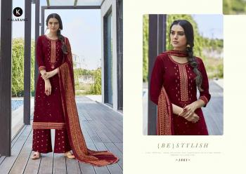 Kalarang Saheli jam Silk Cotton Salwar Kameez wholesaler