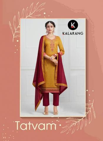 kalarang tatvam Jam Silk Salwar kameez wholesaler