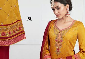 kalarang tatvam Jam Silk Salwar kameez wholesaler