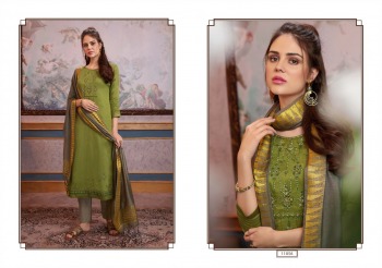 kalaroop Crysta Jam Silk Salwar kameez wholesaler