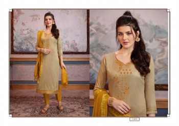 kalaroop Crysta Jam Silk Salwar kameez wholesaler