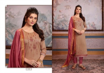 kalaroop Crysta Jam Silk Salwar kameez wholesaler