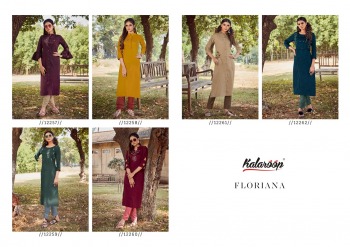 kalaroop Floriana Lining Silk kurtis with palazzo wholesaler