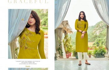 Kalaroop lilly vol 20 Rayon kurtis wholesaler