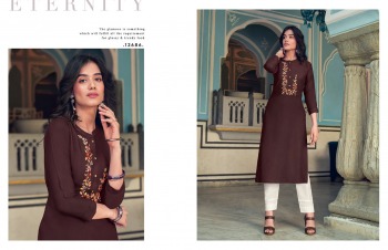 Kalaroop lilly vol 20 Rayon kurtis wholesaler