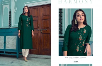 Kalaroop lilly vol 20 Rayon kurtis wholesaler