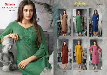 Kalaroop Octavia Lining Silk Hand work Kurtis wholesale