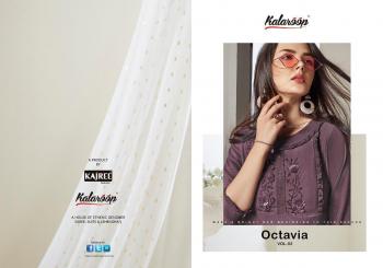 kalaroop Octavia vol 2 Lining Silk kurtis catalog wholesaler