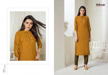 kalaroop Octavia vol 2 Lining Silk kurtis catalog wholesaler