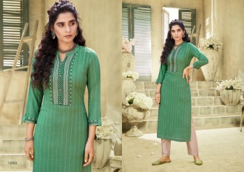 Kalaroop pili vol 3 Daily wear kurtis buy wholesale Price