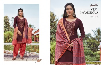 Kajree Sunheri patiyala vol 2 jam Silk Salwar Kameez