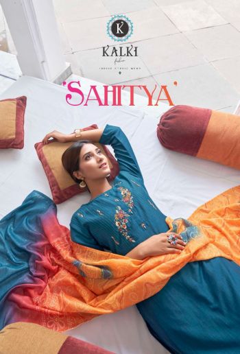 Kalki Sahitya Viscose Silk Salwar Kameez wholesaler