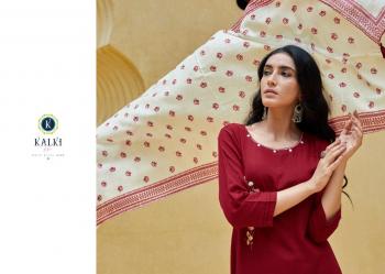 kalki Zara vol 3 Kurtis with palazzo and dupatta catalog