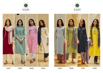 kalki Zara vol 3 Kurtis with palazzo and dupatta catalog