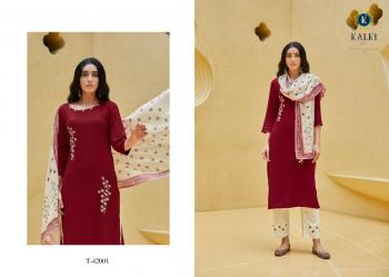 kalki Zara vol 3 Kurtis with palazzo and dupatta catalog