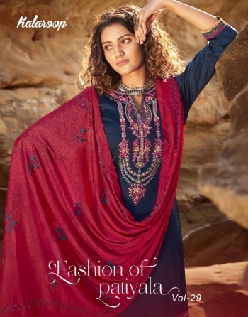 Kalroop Fashion Of patiala vol 29 jam Silk Cotton Salwar Kameez