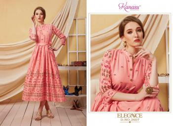 Kanasu Elegance Rayon Kurtis catalog Wholesaler