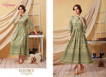 Kanasu Elegance Rayon Kurtis catalog Wholesaler