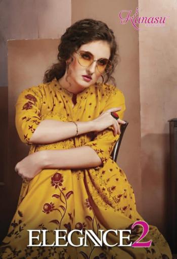 Kanasu Elegance vol 2 Rayon gold Print Gown wholesale price