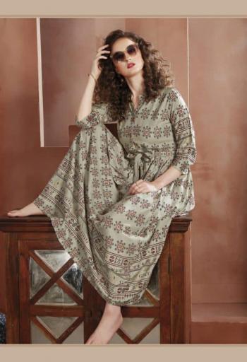 Kanasu Elegance vol 2 Rayon gold Print Gown wholesale price