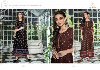 Kanika Aarohi  Rayon Long Gown wholesale price