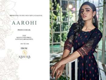 Kanika Aarohi  Rayon Long Gown wholesale price