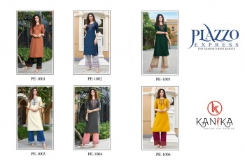 kanika plazzo Express kurtis with palazzo Wholesale price