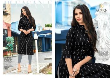 Kanika Slub Ikkat Kurtis wholesaler