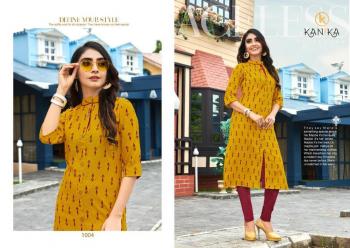 Kanika Slub Ikkat Kurtis wholesaler