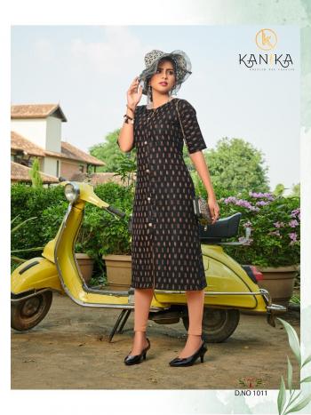 Kanika Slub Ikkat vol 2 Daily wear kurtis wholesaler