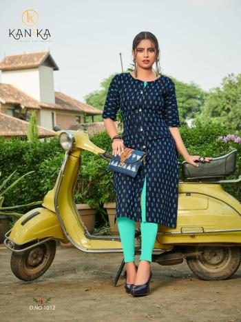 Kanika Slub Ikkat vol 2 Daily wear kurtis wholesaler