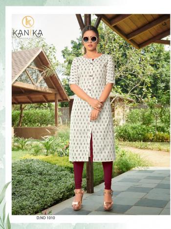 Kanika Slub Ikkat vol 2 Daily wear kurtis wholesaler