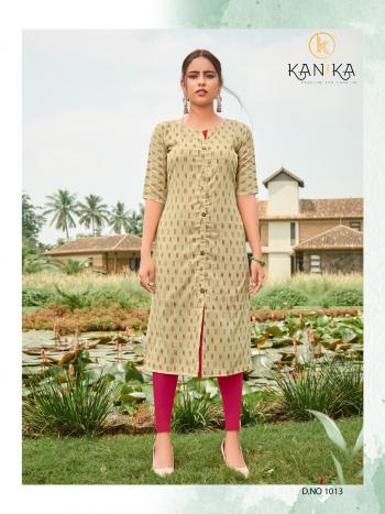 Kanika Slub Ikkat vol 2 Daily wear kurtis wholesaler