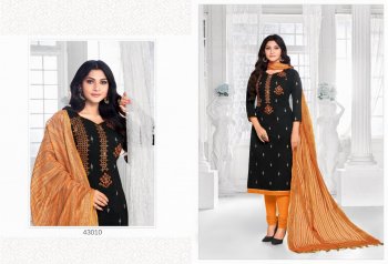 Kapil tex Apple vol 4 South Cotton Churidar dress material