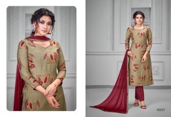 Kapil Trendz Silk to Silk Soft Silk Salwar kameez wholesaler